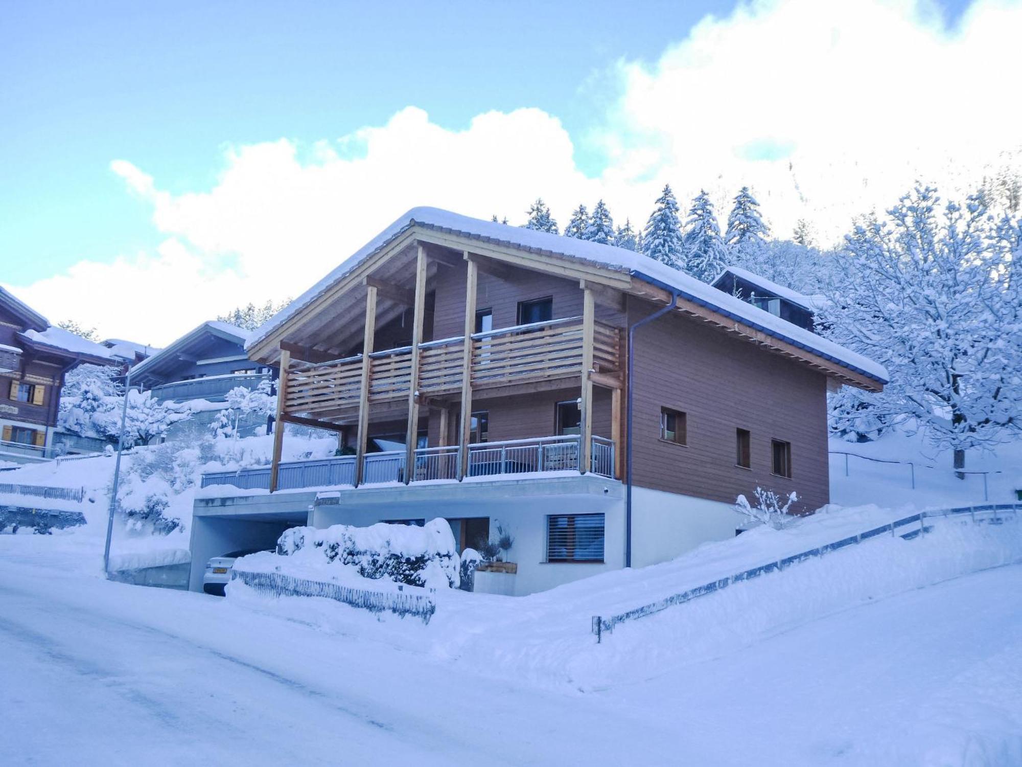 Apartment Chalet La Muntaniala By Interhome กรินเดลวัลด์ ภายนอก รูปภาพ